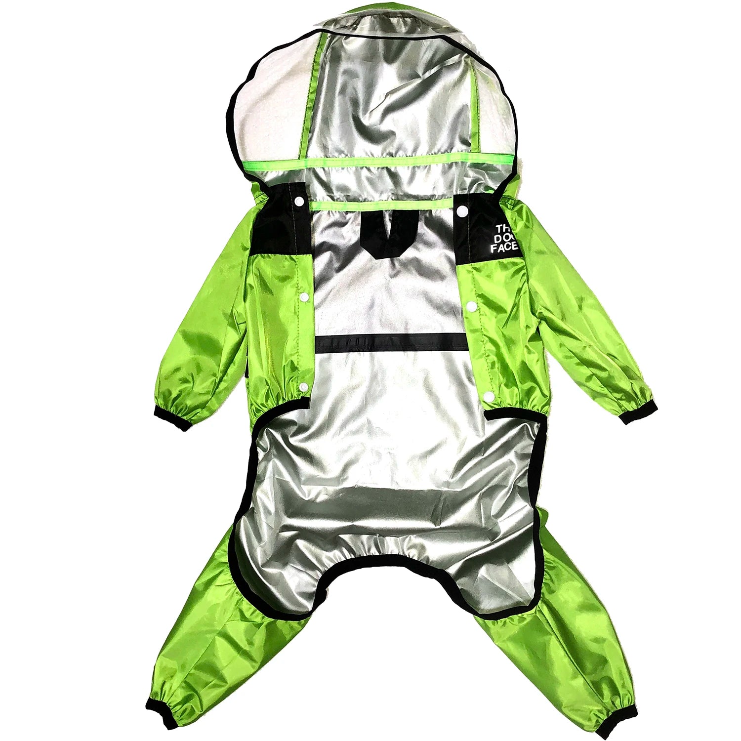 Raincoat with Transparent Hood